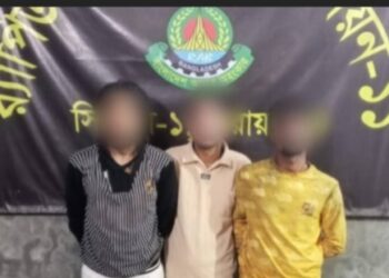 ফতুল্লায় দেশীয় অস্ত্র ও ইয়াবাসহ তিনজন আটক