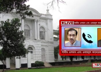 ‘অস্ত্র হাতে নিয়েছে আপা যেন রাগ না করেন’ শামীম–কাদেরের ফোনালাপ