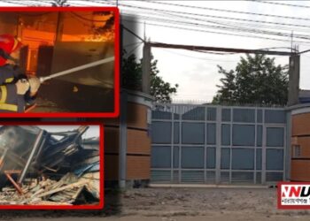 প্লাস্টিক সাইন কারখানায় ভয়াবহ আগুন, নানান গুঞ্জন