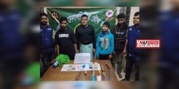 নারায়ণগঞ্জে যৌথ অভিযানে মাদক চক্রে আঘাত, মূল হোতা পলাতক