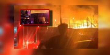 পূর্বাচলের নীলা মার্কেটে ভয়াবহ অগ্নিকাণ্ড