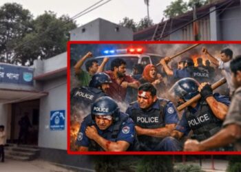 আড়াইহাজারে আসামি ধরতে গিয়ে পুলিশের ওপর হামলা, আহত ৬