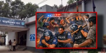 আড়াইহাজারে আসামি ধরতে গিয়ে পুলিশের ওপর হামলা, আহত ৬