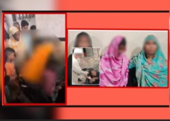 চেইন চুরির অভিযোগ, তিন নারীকে গাছে বেঁধে চুল কেটে শাস্তি !