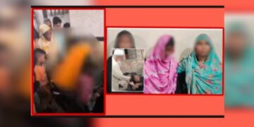 চেইন চুরির অভিযোগ, তিন নারীকে গাছে বেঁধে চুল কেটে শাস্তি !