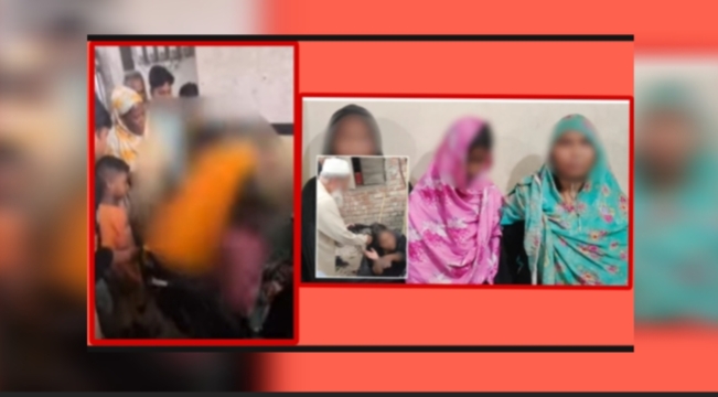 চেইন চুরির অভিযোগ, তিন নারীকে গাছে বেঁধে চুল কেটে শাস্তি !