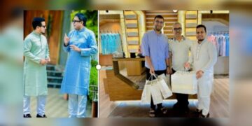 আড়াইহাজারে ঈদে ছেলেদের নজর কেড়েছে  আলিফ পাঞ্জাবি