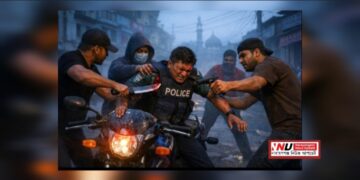 নারায়ণগঞ্জে এএসআই লুৎফরকে কুপিয়ে পিস্তল লুট, তোলপাড়