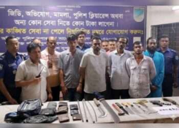 আজমেরী ওসমানের ঘনিষ্ঠ জাহিদসহ ৬ দুষ্কৃতিকারী গ্রেফতার