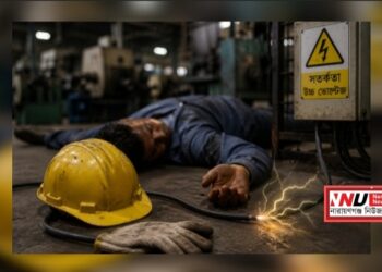 ফতুল্লায় ডাইং কারখানায় বিদ্যুৎস্পৃষ্টে শ্রমিক নিহত