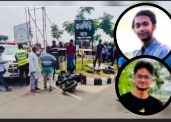 পূর্বাচলে বেপরোয়া গতির বলি দুই বন্ধু