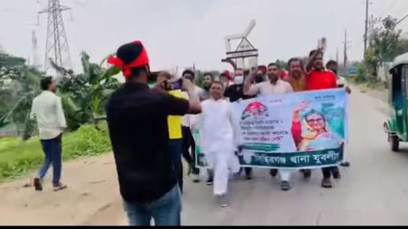সিদ্ধিরগঞ্জে ঝটিকা মিছিল, অস্বীকার পুলিশের