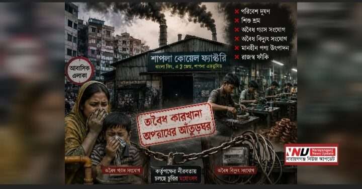 আইনের তোয়াক্কা নেই, আবাসিক এলাকায় চলছে ঝুঁকিপূর্ণ শিল্পকারখানা