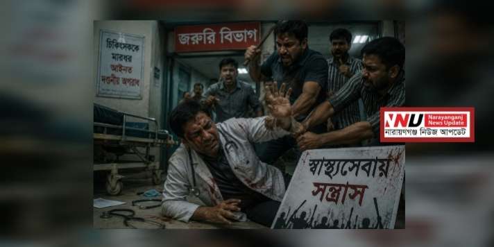 হাসপাতালে তাণ্ডব : বিএনপি নেতার পুত্রসহ ১৮ জনের নামে মামলা