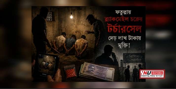 ফতুল্লায় টর্চারসেল : শ্রমিক অপহরণ, দেড় লাখে মুক্তি
