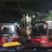 ভাস্কর্য সরানোর তোড়জোড়, বাসস্ট্যান্ডে নীরবতা
