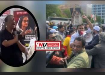 শামীম ওসমানের উপস্থিতিতে নিউইয়র্কে উত্তেজনা