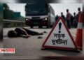 সোনারগাঁয়ে বাসের ধাক্কায় অজ্ঞাত যুবক নিহত