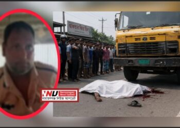 ট্রাকচাপায় মৃত্যু, চালক আটক