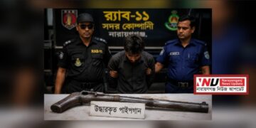ক্রাইমজোন চনপাড়া থেকে পাইপগানসহ যুবক গ্রেপ্তার