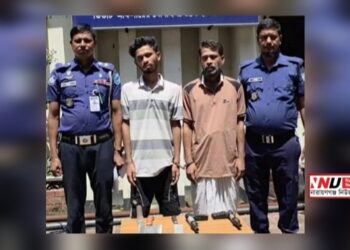 ক্রাইমজোন চনপাড়ায় বাবা-ছেলের ‘অস্ত্রভাণ্ডার