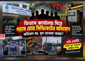 তিতাস ঘিরে গ্যাস চোর সিন্ডিকেট, ম্যানেজ কর্তৃপক্ষ
