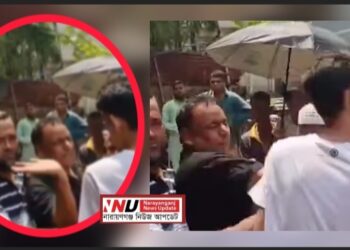 সেই ইকবালের কান্ড : ভূমি কর্মকর্তার সামনেই ‘থাপ্পড়’, হত্যার হুমকি